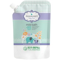 Pharmasept Baby Care Mild Bath - 900ml Refill - Ανταλλακτικό Βρεφικό Αφρόλουτρο για Σώμα & Μαλλιά Χωρίς Αλκάλια ή Σαπούνι με Ουδέτερο pH