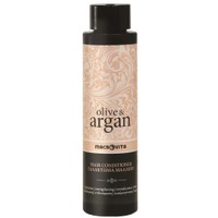 Macrovita Olive & Argan Hair Conditioner 200ml - Ενυδατικό Γαλάκτωμα Μαλλιών Ενδυνάμωσης & Αναζωογόνησης για Λαμπερή Όψη