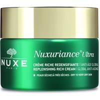 Nuxe Nuxuriance Ultra Replenishing Rich Cream 50ml - Κρέμα Ημέρας Ολικής Αντιγήρανσης Πλούσιας Υφής για Ξηρή - Πολύ Ξηρή Επιδερμίδα