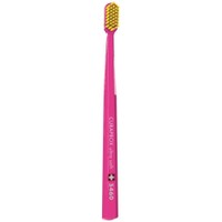 Curaprox CS 5460 Ultra Soft Toothbrush 1 Τεμάχιο - Φούξια/ Κίτρινο - Οδοντόβουρτσα με Εξαιρετικά Απαλές & Ανθεκτικές Τρίχες Curen για Αποτελεσματικό Καθαρισμό