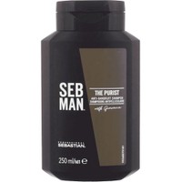 Sebastian Professional The Purist Anti-Dandruff Shampoo 250ml - Ανδρικό Σαμπουάν Κατά της Πιτυρίδας & των Συμπτωμάτων της, Κατάλληλο για Κανονικά προς Λιπαρά Μαλλιά
