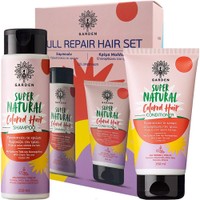 Garden Promo Super Natural Colored Hair Shampoo 250ml & Super Natural Colored Hair Conditioner 150ml - Σαμπουάν & Μαλακτική Κρέμα για Βαμμένα Μαλλιά με Πράσινο Τσάι