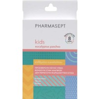 Pharmasept Kid Care Επίθεμα Ευκαλύπτου 6 Τεμάχια - με Εκχυλίσματα Βοτάνων που Βοηθά την Αναπνοή, για Παιδιά Άνω των 3 Ετών