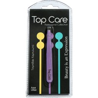 Top Care Tile Tweezers Curved 1 Τεμάχιο - Λιλά - Τσιμπιδάκι Καμπυλωτό