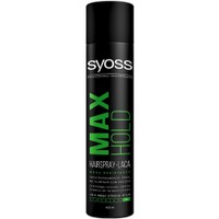 Syoss Max Hold Hairspray 400ml - Επαγγελματική Λακ για Πολύ Δυνατό Κράτημα