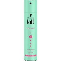 Schwarzkopf Taft Volume 4 Hairspray for Fine Hair 250ml - Λακ για Όγκο & Φυσική Κίνηση, Κατάλληλη για Λεπτά Μαλλιά