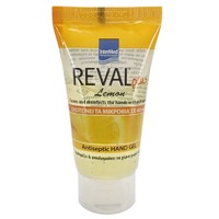 Intermed Reval Plus Lemon Antiseptic Hand Gel 30ml - Αντιβακτηριδιακό, Αντισηπτικό Gel Χεριών με Άρωμα Λεμόνι