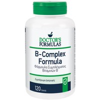 Doctor's Formulas B-Complex Formula 120tabs - Συμπλήρωμα Διατροφής με Βιταμίνες του Συμπλέγματος Β για Ενέργεια - Τόνωση του Οργανισμού