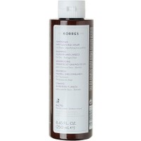 Korres Almond & Linseed Shampoo για Ξηρά, Αφυδατωμένα Μαλλιά 250ml - Σαμπουάν Ενυδάτωσης & Θρέψης που Προλαμβάνει το Σπάσιμο της Τρίχας με Αμύγδαλο & Λινάρι