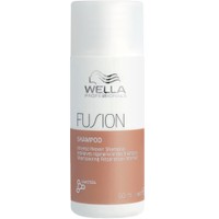 Wella Professionals Fusion Intense Repair Shampoo Travel Size 50ml - Απαλό Σαμπουάν Εντατικής Αναδόμησης για Ταλαιπωρημένα Μαλλιά