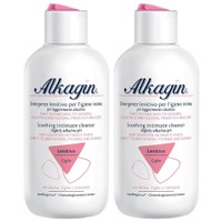 Alkagin Πακέτο Προσφοράς Soothing Intimate Cleanser Slightly Alkaline pH 2x250ml (1+1 Δώρο) - Υγρό Καθαριστικό για την Υγιεινή της Ευαίσθητης Περιοχής