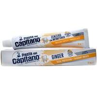 Pasta Del Capitano Ginger Total Protection Toothpaste 75ml - Οδοντόκρεμα με Αντιβακτηριδιακή Δράση & Γεύση Τζίντζερ