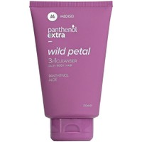 Medisei Panthenol Extra Wild Petal 3in1 Cleanser 200ml - Γυναικείο Αφρόλουτρο - Σαμπουάν για Πρόσωπο - Σώμα - Μαλλιά με Floral Άρωμα