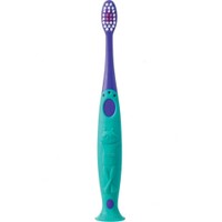 Elgydium Kids Soft Toothbrush Μωβ - Τιρκουάζ 1 Τεμάχιο - Μαλακή Οδοντόβουρτσα για Παιδιά 2 ως 6 Ετών