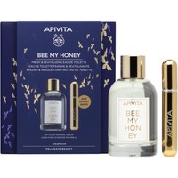 Apivita Promo Bee My Honey Eau De Toilette 100ml & Δώρο Επαναγεμιζόμενο Spray Αρώματος 8ml - Γυναικείο Άρωμα & Επαναγεμιζόμενο Spray