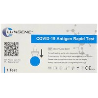 Clongene Lungene Covid-19 Rapid Test 1 Τεμάχιο - Διαγνωστικό Τεστ Ταχείας Ανίχνευσης Αντιγόνου Κορωνοϊού-19 με Ρινοφαρυγγικό Δείγμα