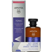 Apivita Promo Mens Care Hair Loss Lotion 150ml & Δώρο Tonic Shampoo 250ml - Ανδρική Λοσιόν & Σαμπουάν Κατά της Τριχόπτωσης
