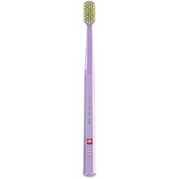 Curaprox CS 1560 Soft Toothbrush Λιλά - Λαχανί 1 Τεμάχιο - Χειροκίνητη Οδοντόβουρτσα με Μαλακές Ίνες για Βαθύ Καθαρισμό