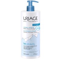 Uriage Promo Cleansing Cream 500ml - Κρέμα Καθαρισμού για Πρόσωπο, Μαλλιά & Σώμα με Θρεπτικές Ιδιότητες για Δέρμα Απόλυτα Καθαρό, Απαλό & Ενυδατωμένο με Αντλία