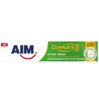Aim Complete 8 Actions Extra Fresh Toothpaste 75ml - Αποτελεσματική Οδοντόκρεμα που Καταπολεμά την Κακοσμία του Στόματος, από την 1η Κιόλας Χρήση