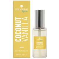 Messinian Spa Coconut Vanilla Eau De Toilette 50ml - Γυναικείο & Ανδρικό Άρωμα με Εξωτική Φρεσκάδα & με Νότες Καρύδας που Αποπνέει Καλοκαιρινή Ανεμελιά & Αίσθηση Απόδρασης