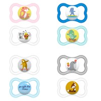 Mam Air Ορθοδοντική Πιπίλα Σιλικόνης Κωδ 215S από 6 Έως 16 Μηνών 2 Τεμάχια