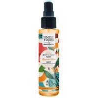 Macrovita Simply Yours Tropical Bliss Coconut & Pineapple Body & Hair Mist 100ml - Ενυδατικό Σπρέι Σώματος & Μαλλιών με Άρωμα Καρύδα & Ανανά που σας Ταξιδεύει σε Ζεστά & Παραδεισένια μέρη