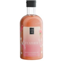 Lavish Care Feather Bath & Shower Gel 300ml - Ενυδατικό Αφρόλουτρο με Γλυκό Άρωμα με Νότες από Μαδαγασκάρη & Βανίλια