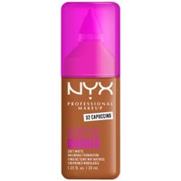Nyx Professional Makeup Make'em Wonder Soft Matte Buildable Foundation 30ml - 32 Cappuccino - Ενυδατικό & Απαλό Μάτ Μέικαπ για πιο Λεία, Ομοιόμορφη & Λαμπερή Επιδερμίδα