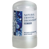 Macrovita Natural Crystal Deodorant Mini Stick 60gr - Φυσικός Αποσμητικός Κρύσταλλος Χωρίς Άρωμα