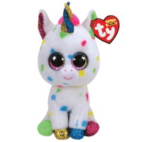 Ty Beanie Babies Harmonie Plushie 1 Τεμάχιο - Λούτρινο Παιδικό Παιχνίδι Πολύχρωμος Μονόκερος