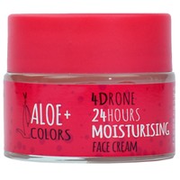 Aloe+ Colors 4Drone 24Hours Moisturising Face Cream 50ml - Κρέμα Προσώπου για 24ωρη Ενυδάτωση & Προστασία, Κατάλληλο για Λιπαρές προς Κανονικές Επιδερμίδες