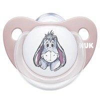 Nuk Trendline Disney Baby Winnie the Pooh 6-18m 1 Τεμάχιο - Ροζ - Πιπίλα Σιλικόνης Ιδανική για τον Ύπνο