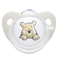 Nuk Trendline Disney Baby Winnie the Pooh 6-18m 1 Τεμάχιο - Γκρι - Πιπίλα Σιλικόνης Ιδανική για τον Ύπνο