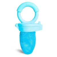 Munchkin Fresh Food Feeder 11087 6m+ Blue 1 Τεμάχιο - Πιπίλα Ταΐσματος με Προστατευτικό Δίχτυ σε Γαλάζιο Χρώμα