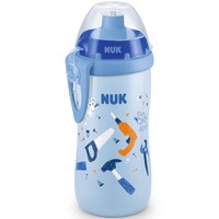 Nuk First Choice Junior Cup 18m+, 300ml - Μπλε - Παιδικό Παγουράκι με Καπάκι Push-Pull από Σιλικόνη