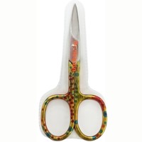 Harlequin Nail Scissors Ψαλιδάκι Νυχιών Κίτρινο με Σχέδιο 1 Τεμάχιο