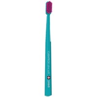 Curaprox CS 5460 Ultra Soft Toothbrush 1 Τεμάχιο - Τιρκουάζ/ Φούξια - Οδοντόβουρτσα με Εξαιρετικά Απαλές & Ανθεκτικές Τρίχες Curen για Αποτελεσματικό Καθαρισμό