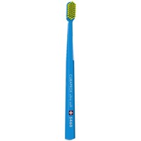 Curaprox CS 5460 Ultra Soft Toothbrush 1 Τεμάχιο - Μπλε/ Λαχανί - Οδοντόβουρτσα με Εξαιρετικά Απαλές & Ανθεκτικές Τρίχες Curen για Αποτελεσματικό Καθαρισμό