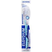 Elgydium Whitening Soft Toothbrush 1 Τεμάχιο - Γαλάζιο - Μαλακή Οδοντόβουρτσα για πιο Λευκά Δόντια