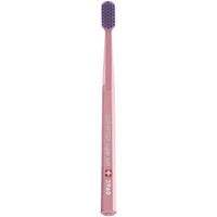 Curaprox CS 3960 Super Soft Toothbrush 1 Τεμάχιο - Σκούρο Ροζ/ Μπλε - Πολύ Μαλακή Οδοντόβουρτσα με Εξαιρετικά Απαλές & Ανθεκτικές Τρίχες Curen για Αποτελεσματικό Καθαρισμό