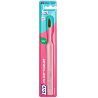 TePe Colour Compact Extra Soft Toothbrush 1 Τεμάχιο - Ροζ - Πολύ Μαλακή Οδοντόβουρτσα για Αποτελεσματικό & Απαλό Καθαρισμό