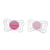 Chicco Silicone Soother Physio Forma Light 6-16m 2 Τεμάχια - Διάφανο/ Διάφανο - Ελαφριά Πιπίλα Σιλικόνης από 6 Έως 16 Μηνών