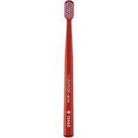 Curaprox CS 12460 Velvet Toothbrush 1 Τεμάχιο - Καφέ / Ροζ - Οδοντόβουρτσα με Εξαιρετικά Απαλές & Πυκνές Ίνες Curen για Πολύ Ευαίσθητα Δόντια