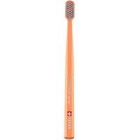 Curaprox CS 12460 Velvet Toothbrush 1 Τεμάχιο - Πορτοκαλί / Γκρι - Οδοντόβουρτσα με Εξαιρετικά Απαλές & Πυκνές Ίνες Curen για Πολύ Ευαίσθητα Δόντια