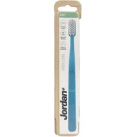 Jordan Green Clean Soft Toothbrush 1 Τεμάχιο - Μπλε - Bio Eco Χειροκίνητη Οδοντόβουρτσα Μαλακή, με Βιολογικής Προέλευσης Ίνες
