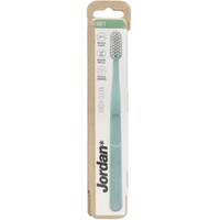 Jordan Green Clean Soft Toothbrush 1 Τεμάχιο - Ανοιχτό Πράσινο - Bio Eco Χειροκίνητη Οδοντόβουρτσα Μαλακή, με Βιολογικής Προέλευσης Ίνες