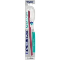 Elgydium Clinic Sensileave Sensitive Toothbrush 1 Τεμάχιο - Μπορντό - Μαλακή Οδοντόβουρτσα Κατάλληλη για Ευαίσθητα Δόντια & Ούλα