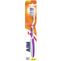 Aim Antiplaque Medium Toothbrush 1 Τεμάχιο - Μωβ - Οδοντόβουρτσα Μέτρια