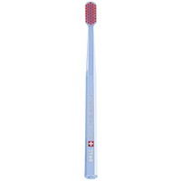 Curaprox CS 3960 Super Soft Toothbrush 1 Τεμάχιο - Γαλάζιο / Κόκκινο - Πολύ Μαλακή Οδοντόβουρτσα με Εξαιρετικά Απαλές & Ανθεκτικές Ίνες Curen για Αποτελεσματικό Καθαρισμό